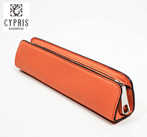 〔キプリス〕ペンケース オレンジ