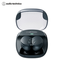 〔オーディオテクニカ〕ノイズキャンセリング フルワイヤレスイヤホン ブラック