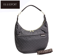 〔エルスポーツ〕2WAYラウンドショルダーバッグ ブラウン(メーカー希望小売価格17,600円)