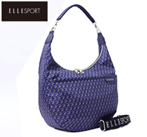 〔エルスポーツ〕2WAYラウンドショルダーバッグ ネイビー(メーカー希望小売価格17,600円)