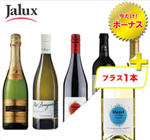 〔JALUX〕サクララウンジ採用実績ワイン5本セット＋1本
