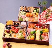 三響美麗東京銘店監修 和洋中コラボ三段重