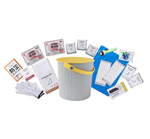 〔岸田産業〕ファミリー防災18点セット1000F