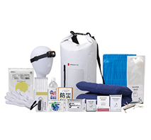 〔岸田産業〕緊急防災17点セット 1000E