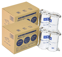 〔有限会社丸英製紙〕10年保証備蓄用トイレットペーパー4Rパック（3入）×2セット