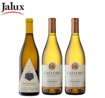 〔JALUX〕カリフォルニア シャルドネ個性派3本セット