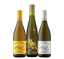 オレゴン州の代表白ワイン3本セット