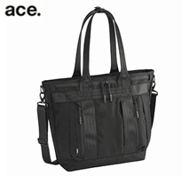〔エース〕ace.GENEデュラムーブ　トートバッグ　ブラック　68138-01