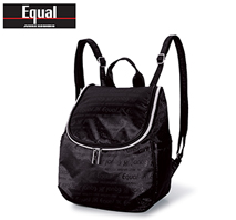 〔ジュンコ コシノ イコール〕ジャカードリュック ブラック