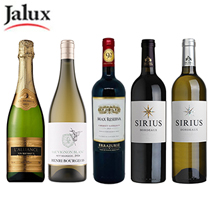 〔JALUX〕サクララウンジ採用銘柄ワイン5本セット