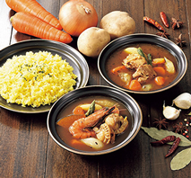 〔小樽海洋水産〕北海道スープカレー 2種8個セット