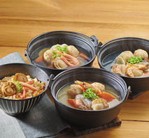 〔小樽海洋水産〕小樽の小鍋と海鮮おこわ 12個セット