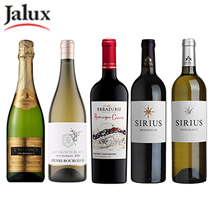〔JALUX〕サクララウンジ採用銘柄ワイン5本セット