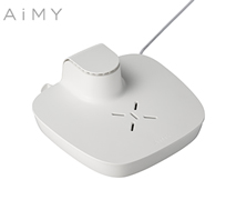 〔AiMY〕ボディファン（ホワイト）