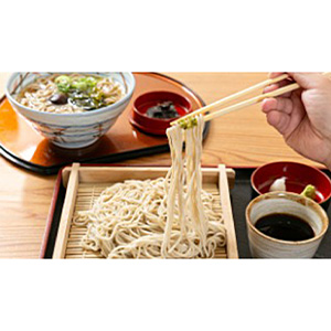 〔そば処海山〕蕎麦店の打ちたて蕎麦4食セット