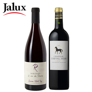 〔JALUX〕2大銘醸地を愉しむ、ボルドー＆ブルゴーニュ極上赤ワイン2本セット（総額16,200円相当（税別））