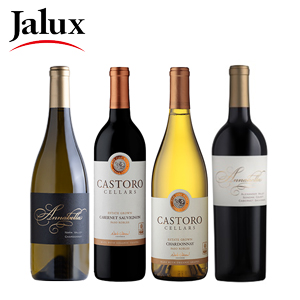 〔JALUX〕カリフォルニアの魅力を満喫、銘醸地から届く紅白4本セット（総額14,900円相当（税別））