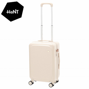〔HaNT〕機内持込スーツケース オフホワイト　05871-06（メーカー希望小売価格27,000円）