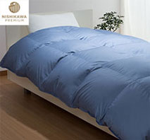 〔西川プレミアム〕羽毛掛ふとん ポーランドホワイトグース