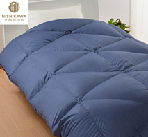 〔西川プレミアム〕羽毛掛ふとん
