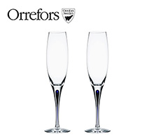〔オレフォス〕インターメッツォ シャンパングラス 2客セット