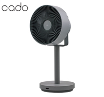 〔cado〕除菌サーキュレーター扇風機STREAM1800F クールグレー