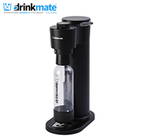 〔DRINKMATE〕強炭酸水メーカー シリーズ650 60Lガスセット ブラック