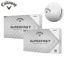 〔キャロウェイゴルフ〕SUPER FASTボール（ホワイト） 2ダースセット