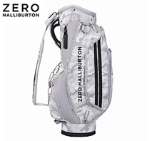 〔ゼロハリバートン〕キャディーバッグ　ホワイトカモ　82376-06