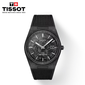 〔TISSOT〕PRX カーボン40.5mm（T1379079720100）