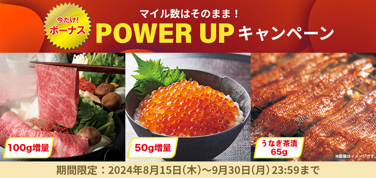 POWER UPキャンペーン