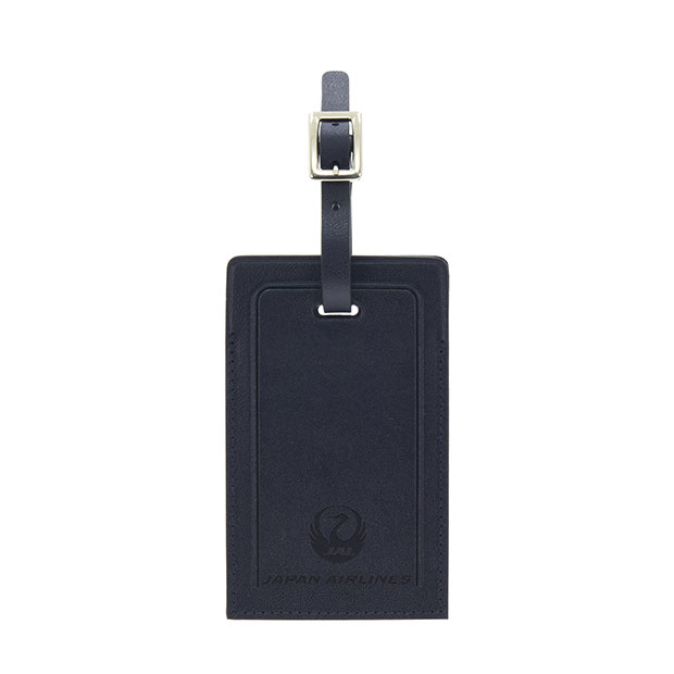 〔ネイビー〕ラゲッジタグ -Globe-Trotter×JAL-