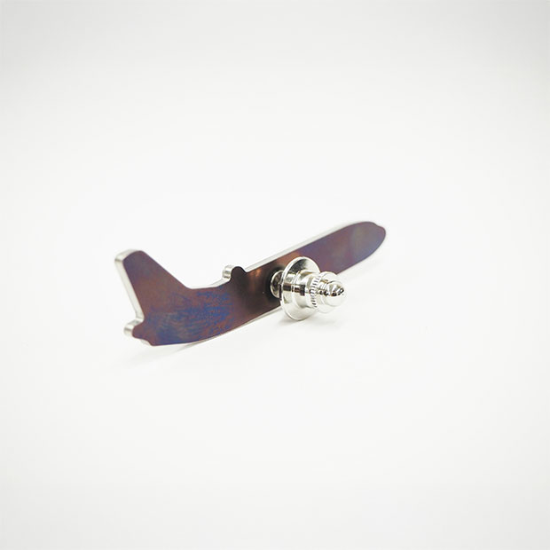 ボーイング737型機 ピンバッジ