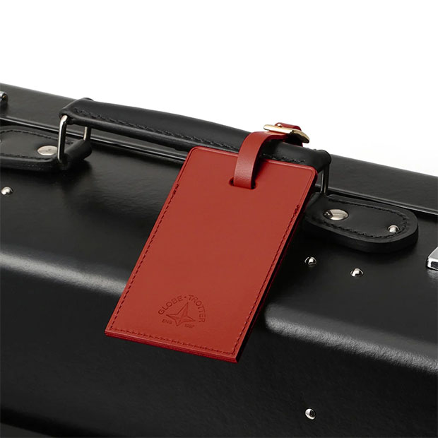 〔レッド〕ラゲッジタグ -Globe-Trotter×JAL-