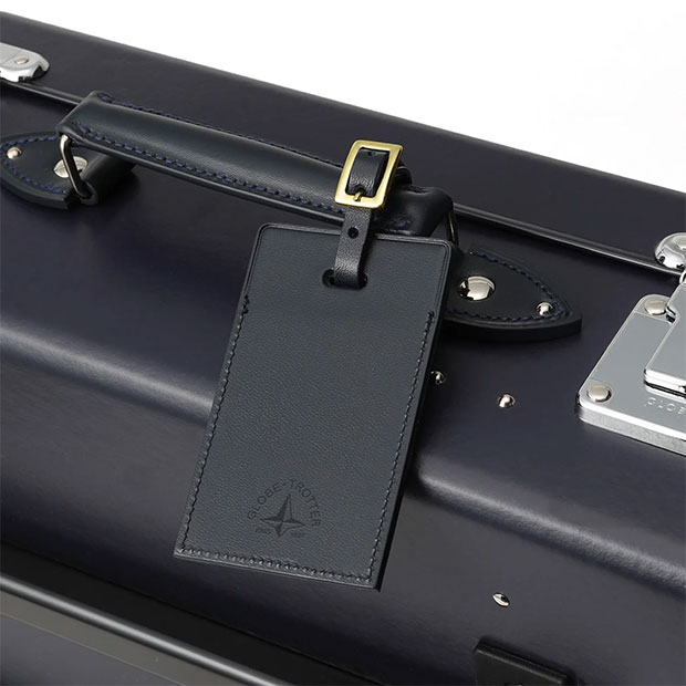 〔ネイビー〕ラゲッジタグ -Globe-Trotter×JAL-