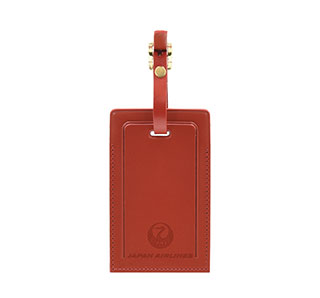 〔レッド〕ラゲッジタグ -Globe-Trotter×JAL-