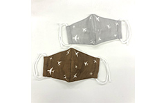 JALオリジナルマスク　2枚セット（ブラウン×グレー）