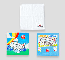 〔JALオリジナル〕今治タオル＆飛行機タオル 3点セット