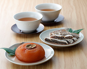 甘干し四郷柿 氷温熟成&甘干しひらたねなし柿セット