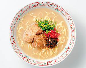角煮入り博多ラーメンセット