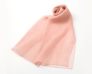 宝石染ストール　レッドジャスパー