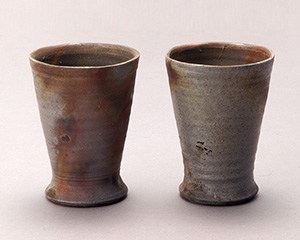 松本篤治作　ビアカップ2客