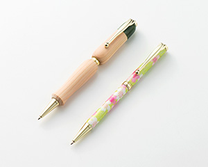 〔F-STYLE〕美濃和紙ボールペン・岐阜県産材ボールペン Aセット