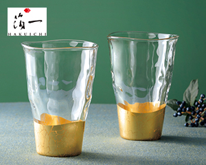 〔箔一〕貫入 ペアタンブラー