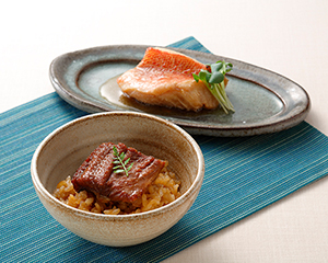 手づくり きんきコク煮・三陸産あなご飯