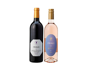 〔いわきワイナリー〕メルロー樽熟成と梨スパークリングワイン