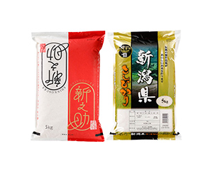 新潟県産　新之助・こしひかり食べ比べ