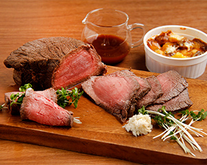 北海道ビーフグラタン＆ローストビーフ