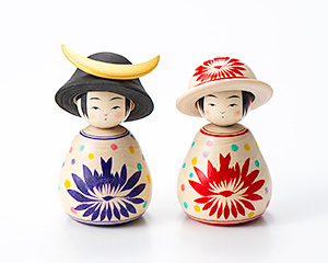 〔柿澤こけし店〕JALオリジナル和ごみこけし