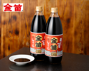 〔笛木醤油〕蔵づくり一番　金笛しょうゆ　6本セット
